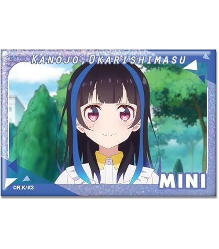 Amazon | 彼女、お借りします 缶バッジ Ver.2 七海麻美 B KBAN-K010